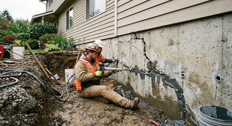 Basement Foundation Repair in Moundridge, KS