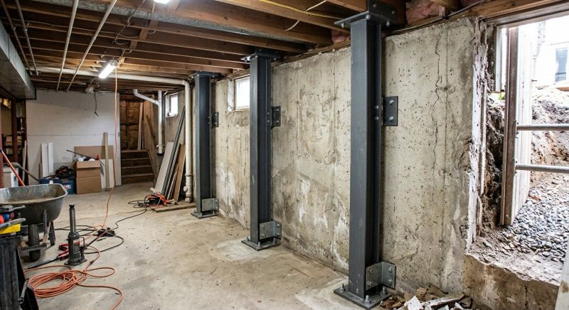 Basement Stabilization in Hutchinson, KS