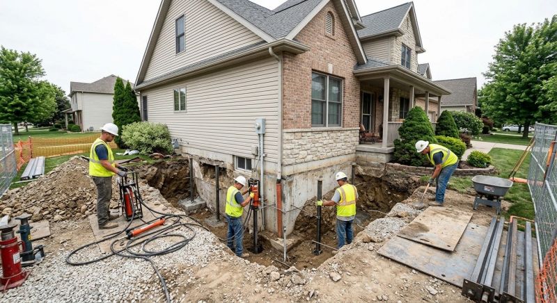 Building Foundation Repair in Moundridge, KS