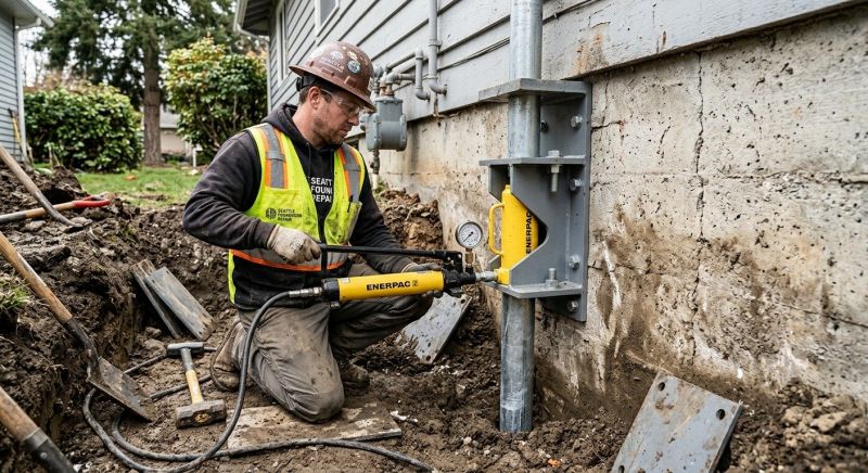 Concrete Foundation Leveling in Moundridge, KS