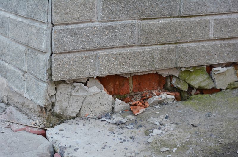 Cracked Foundation Repair in South Hutchinson, KS