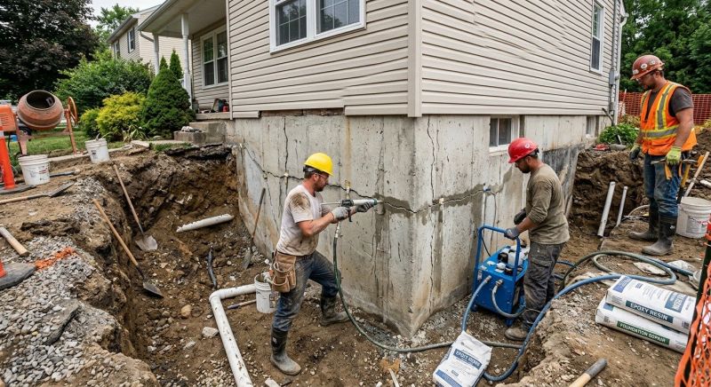 Foundation Damage Repair in Moundridge, KS