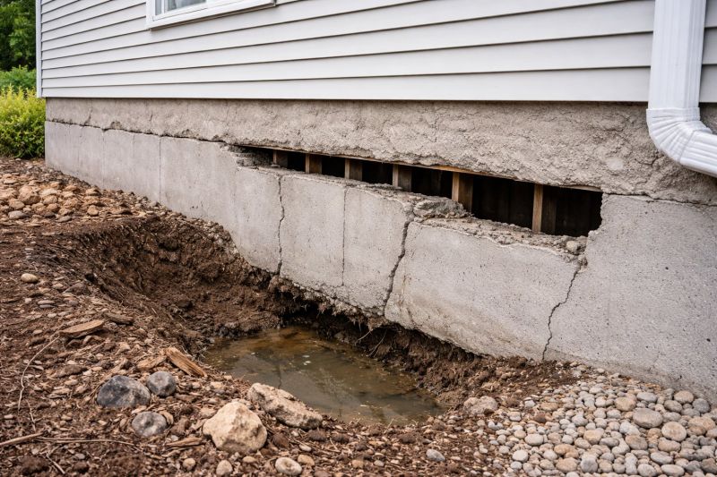 Foundation Damage Repair in Moundridge, KS