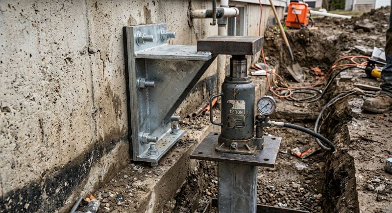 Foundation Jacking in Moundridge, KS