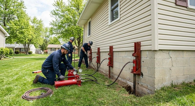 Foundation Jacking in South Hutchinson, KS