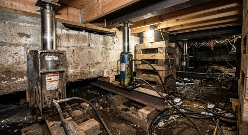 Foundation Jacking in South Hutchinson, KS