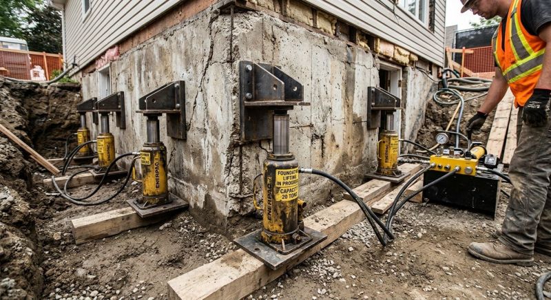 Foundation Jacking in South Hutchinson, KS