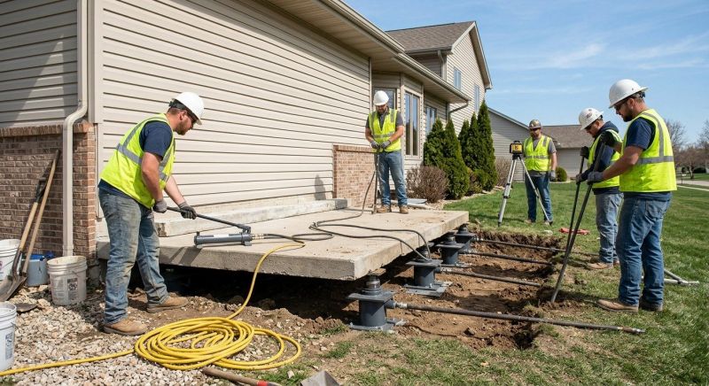 Foundation Lifting in Moundridge, KS