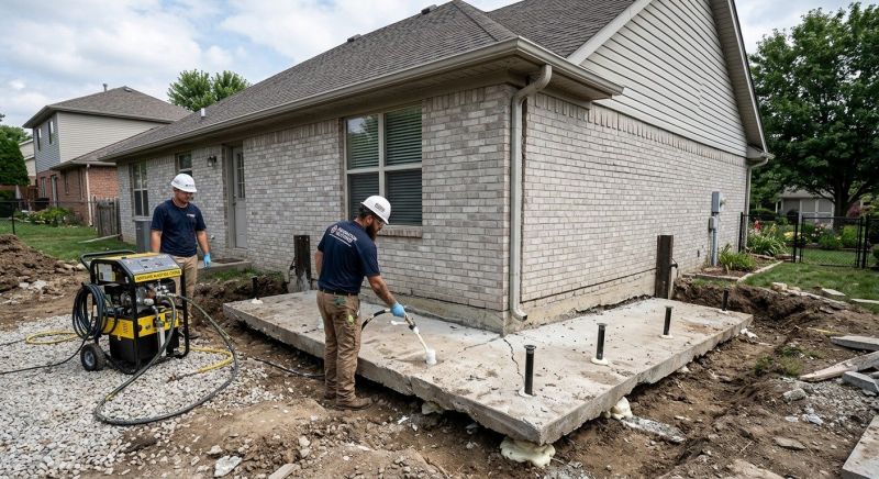 Foundation Lifting in Moundridge, KS