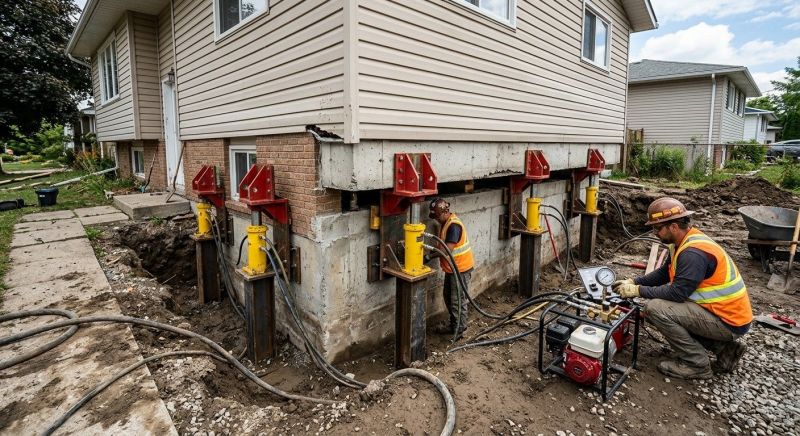 Foundation Lifting in South Hutchinson, KS