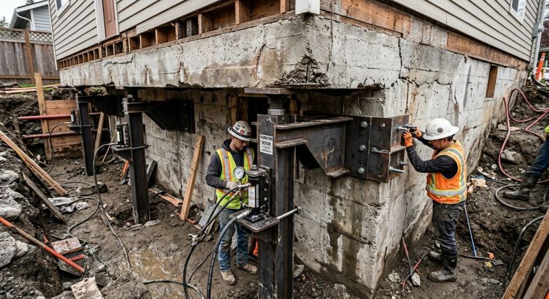 Foundation Lifting in South Hutchinson, KS