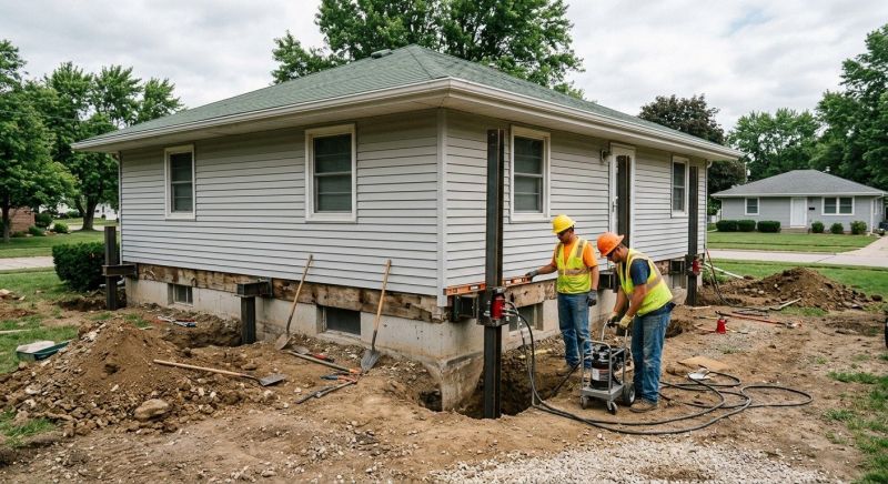 Foundation Raising in Hutchinson, KS