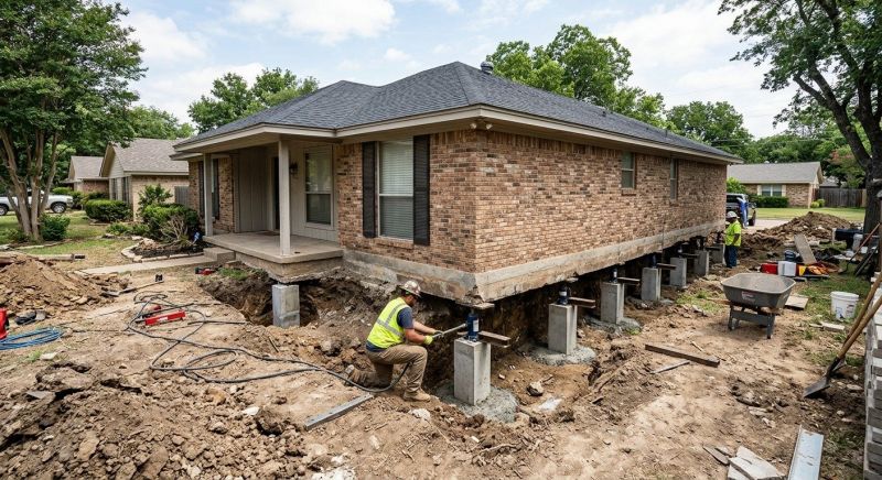 Foundation Raising in Hutchinson, KS