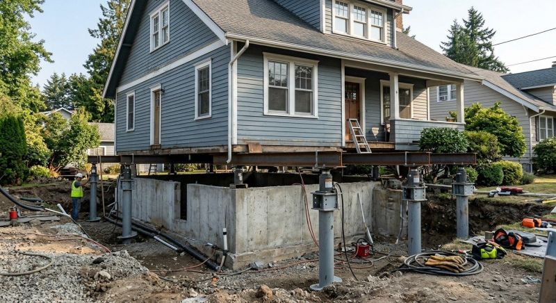 Foundation Raising in South Hutchinson, KS