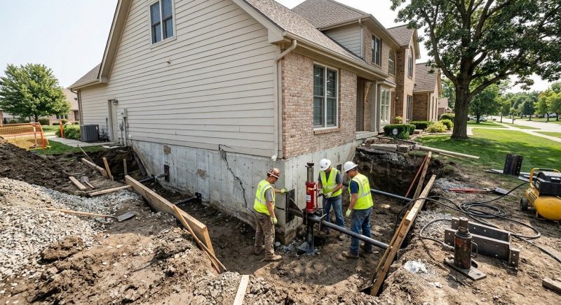 Foundation Repair in Hutchinson, KS