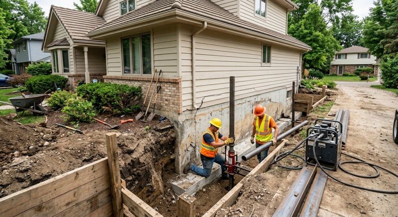 Foundation Repair in Moundridge, KS