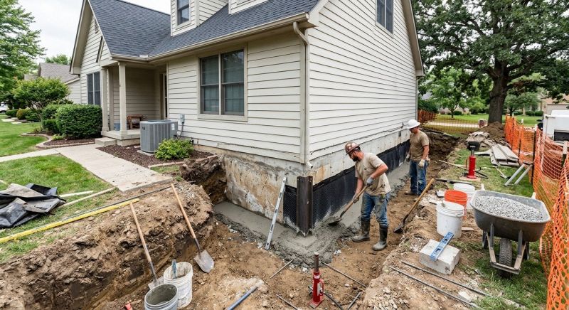 Foundation Repair in Moundridge, KS