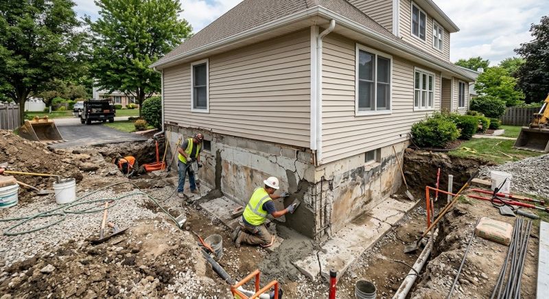 Foundation Restoration in Hutchinson, KS