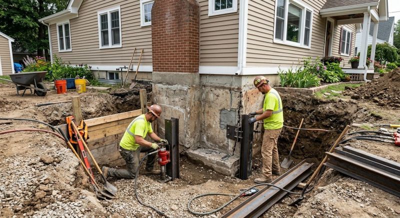 Foundation Structural Repair in Hutchinson, KS