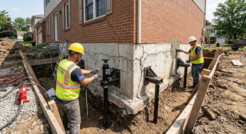 Foundation Structural Repair in Moundridge, KS