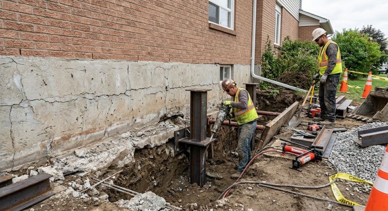 Foundation Structural Repair in Moundridge, KS