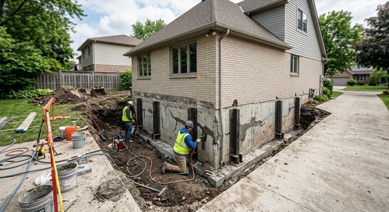 Foundation Structural Repair in South Hutchinson, KS