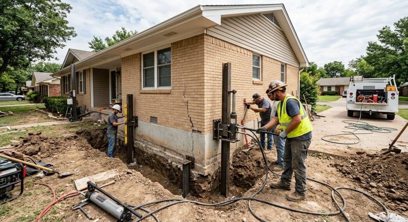 Home Foundation Leveling in Hutchinson, KS