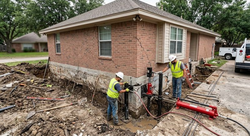Home Foundation Repair in Hutchinson, KS