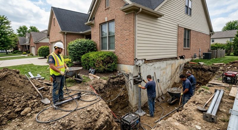 Home Foundation Repair in Hutchinson, KS