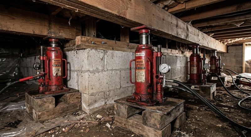 House Settling Repair in Hutchinson, KS