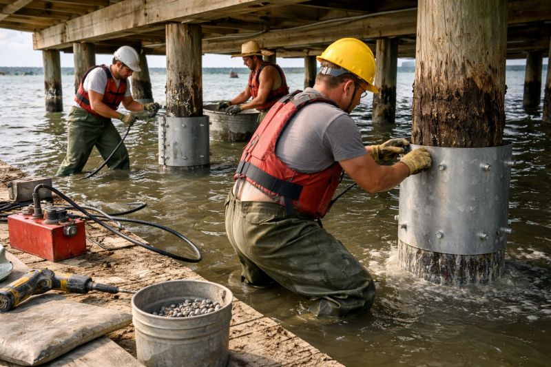 Piling Repair in Hutchinson, KS