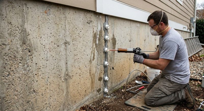 Structural Crack Repair in Hutchinson, KS