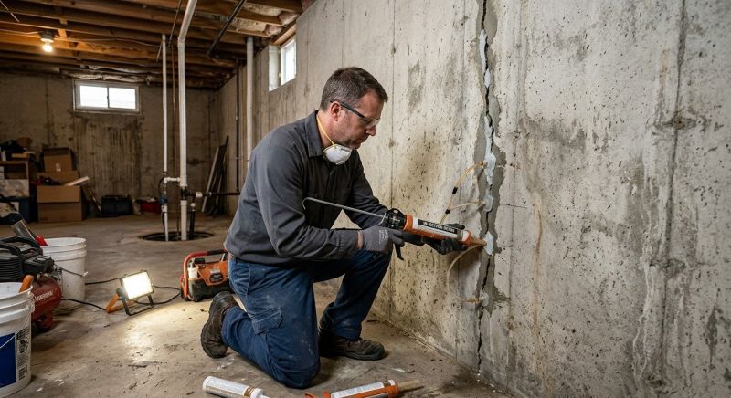 Structural Crack Repair in Hutchinson, KS
