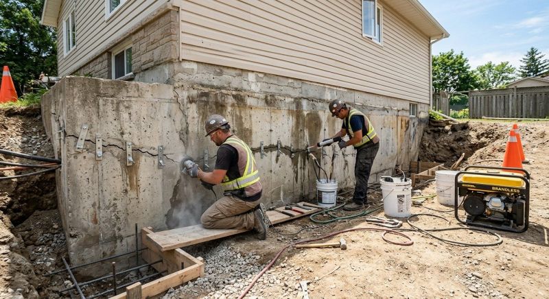 Structural Foundation Repair in Moundridge, KS