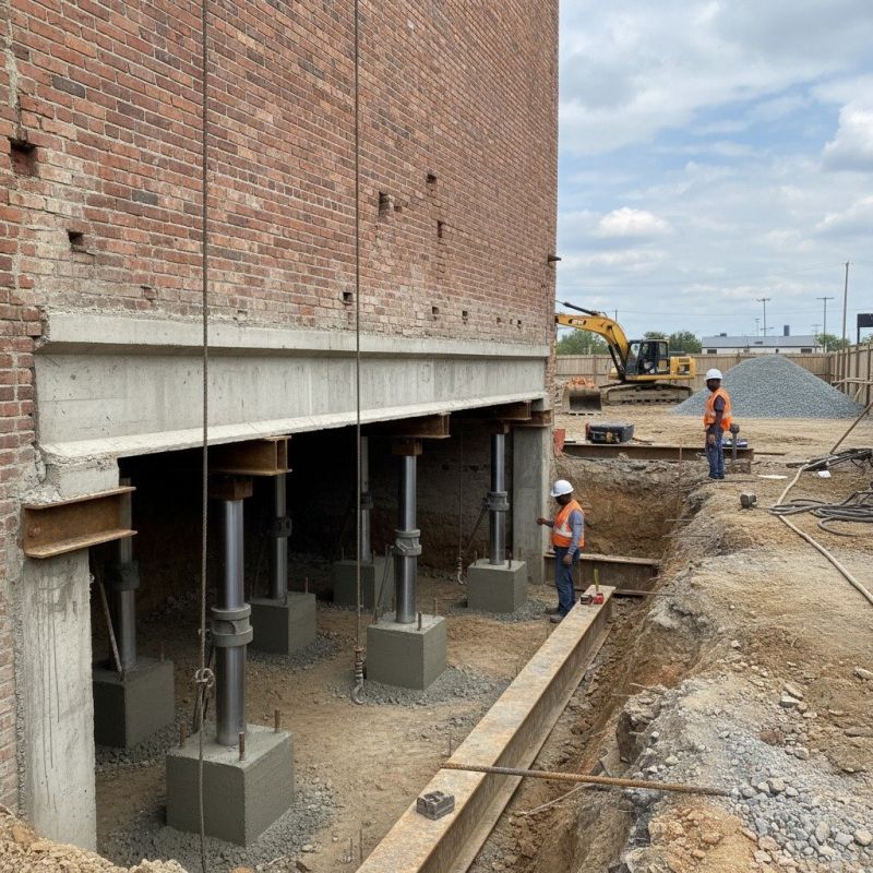 Underpinning Repair in Hutchinson, KS