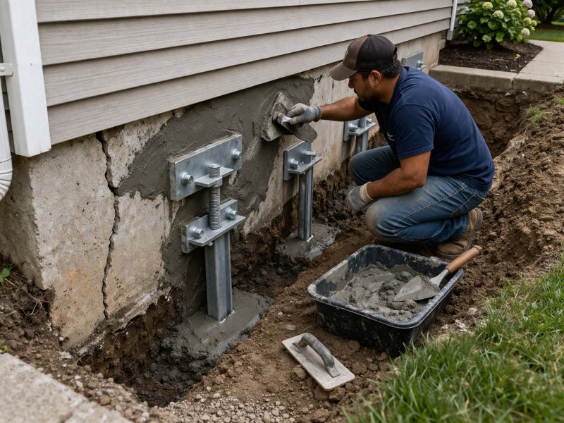 Underpinning Repair in Hutchinson, KS