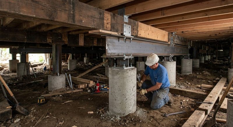 Underpinning Service in Hutchinson, KS